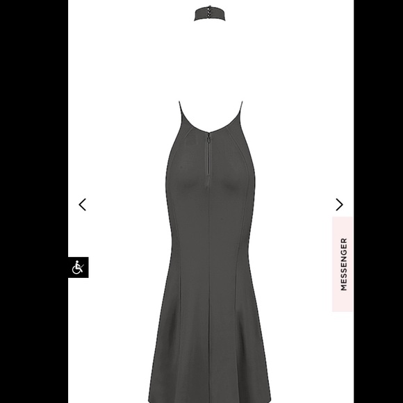 House of CB Juliette shadow halter gown - Picture 8 of 10